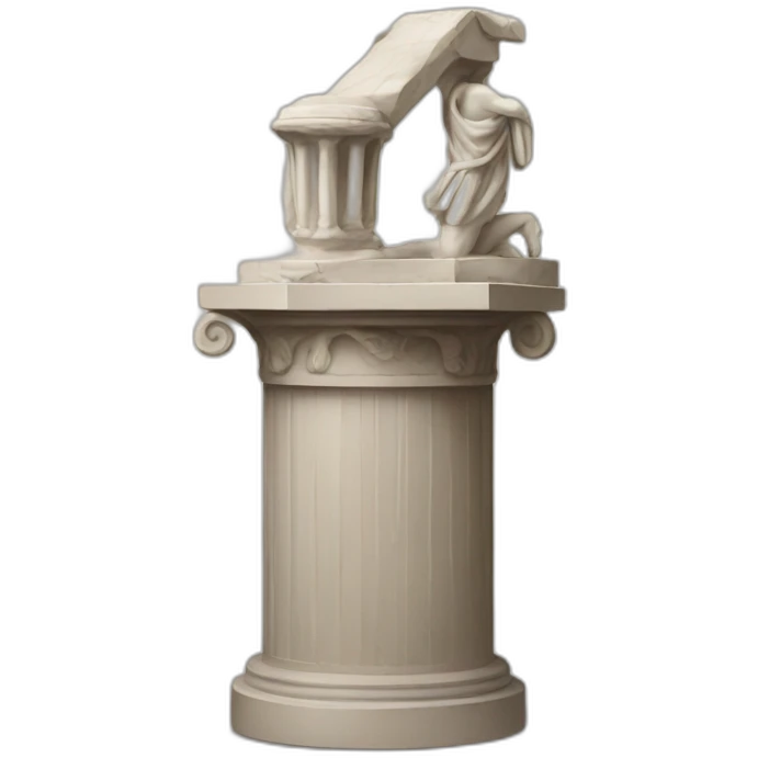 greek pedestal sacrifice emoji