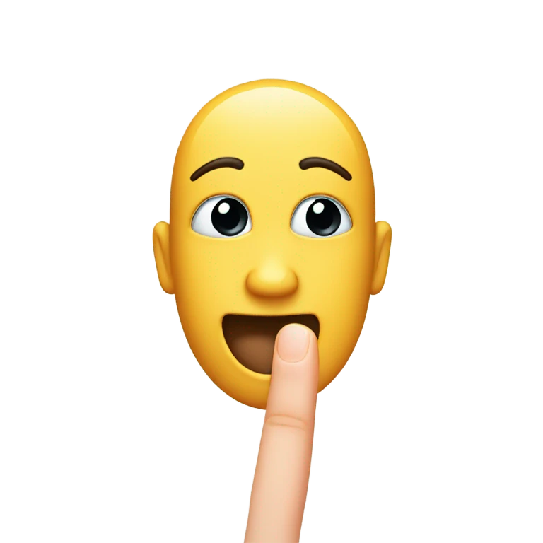 😉🤫 emoji