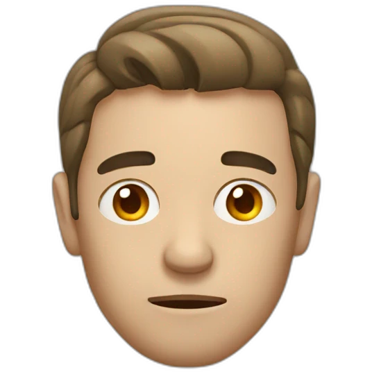 Man tired emoji