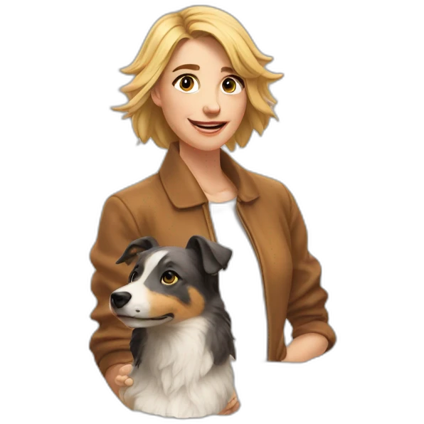 🦜with dog emoji