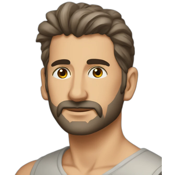 Gözleri yukarda olan bir adam emoji