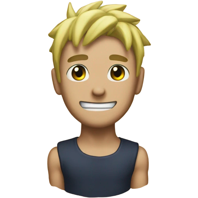 make a zesty emoji of a dude with a sasuage emoji