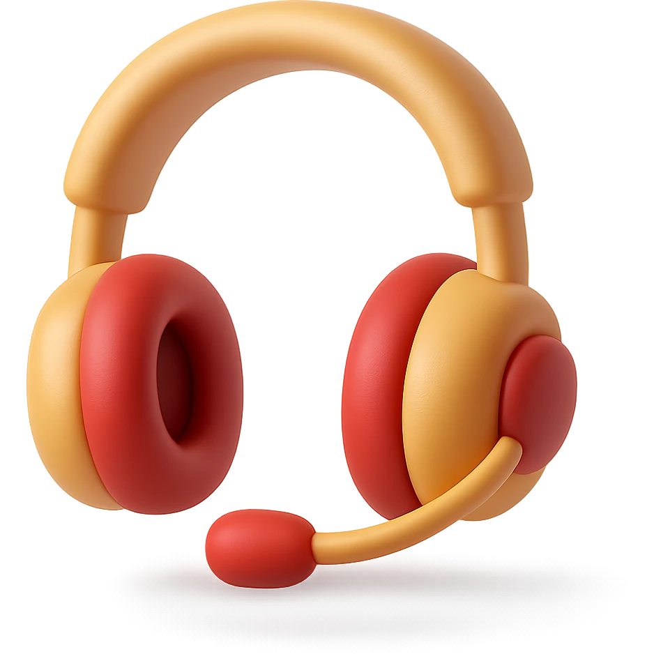 {
  "title": "3D Skeuomorphic Emoji Icon Schema",
  "type": "object",
  "properties": {
    "object": {
      "type": "string",
      "description": "Name of the object to be represented (e.g., 'money bag', 'camera', 'pizza')."
    },
    "style": {
      "type": "string",
      "enum": ["3D skeuomorphic emoji"],
      "description": "Visual style to be used for rendering."
    },
    "materials": {
      "type": "object",
      "properties": {
        "base": {
          "type": "string",
          "description": "Primary material texture, e.g., 'smooth cloth', 'metallic', 'plastic'."
        },
        "details": {
          "type": "array",
          "items": { "type": "string" },
          "description": "Secondary materials or embellishments (e.g., rope, buttons, stitching)."
        }
      }
    },
    "colors": {
      "type": "object",
      "properties": {
        "baseColor": {
          "type": "string",
          "description": "Main color of the object (e.g., '#F5DEB3' for a beige sack)."
        },
        "accentColors": {
          "type": "array",
          "items": { "type": "string" },
          "description": "Accent or highlight colors (e.g., yellow for dollar sign)."
        }
      }
    },
    "lighting": {
      "type": "object",
      "properties": {
        "type": {
          "type": "string",
          "enum": ["soft", "ambient", "studio"],
          "description": "Lighting type used to shade and define volume."
        },
        "shadows": {
          "type": "boolean",
          "description": "Indicates if soft drop shadows are used."
        }
      }
    },
    "geometry": {
      "type": "object",
      "properties": {
        "dimensionality": {
          "type": "string",
          "enum": ["3D"],
          "description": "Indicates that object is rendered in 3D."
        },
        "roundedEdges": {
          "type": "boolean",
          "description": "Indicates if object has smooth, rounded edges."
        }
      }
    },
    "expression": {
      "type": "string",
      "enum": ["playful", "realistic", "friendly"],
      "description": "Overall emotional tone of the icon."
    },
    "background": {
      "type": "string",
      "enum": ["transparent", "white", "gradient"],
      "description": "Background type for the rendered emoji."
    }
  },
  "required": ["object", "style", "materials", "colors", "lighting", "geometry", "expression", "background"]
}

over the ear headphones with a mic and red accents emoji