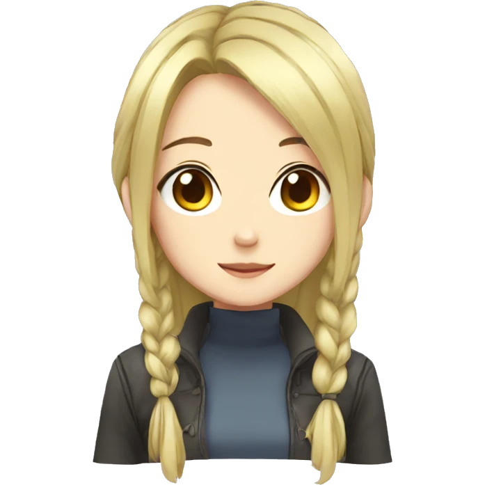 Anime girl emoji