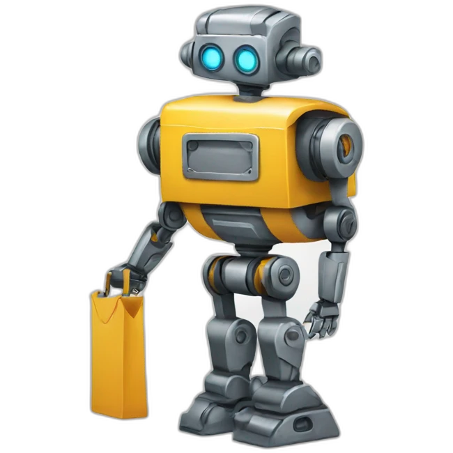 robot with a toolbox emoji