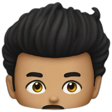 the weeknd head starboy emoji