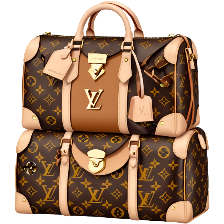 Bags louis vuitton emoji