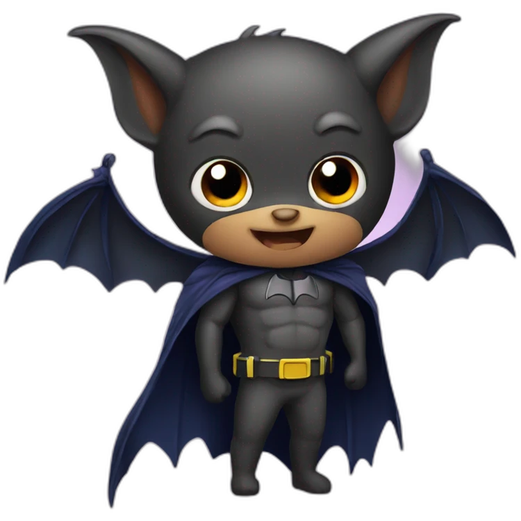 Bat night emoji