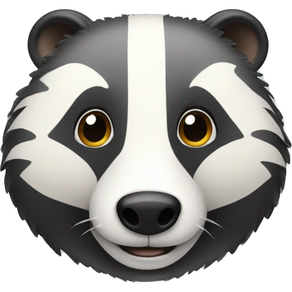 smiling badger emoji