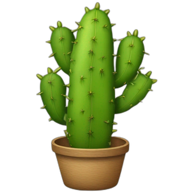 Nopal with grill marks emoji