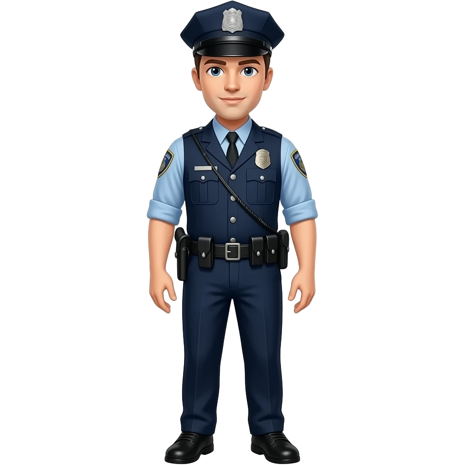 police full body emoji