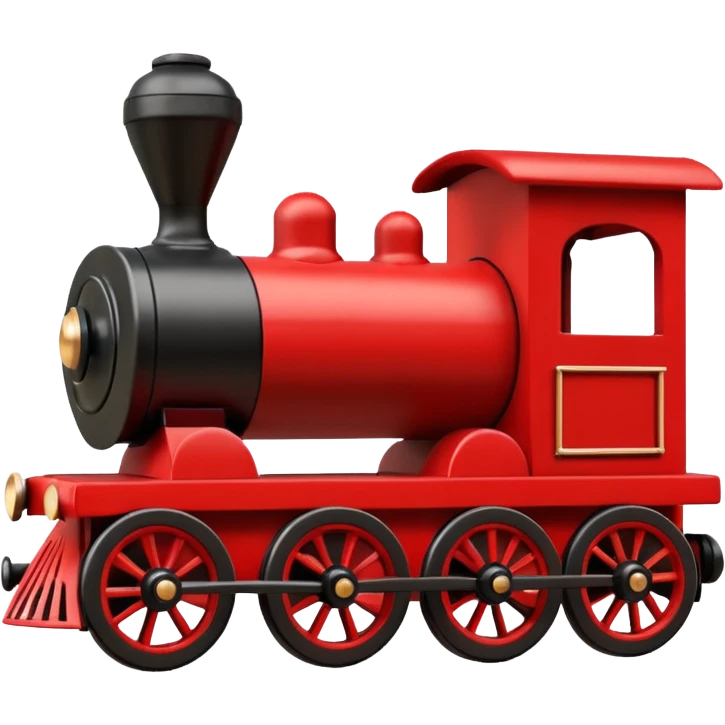 Toy train emoji