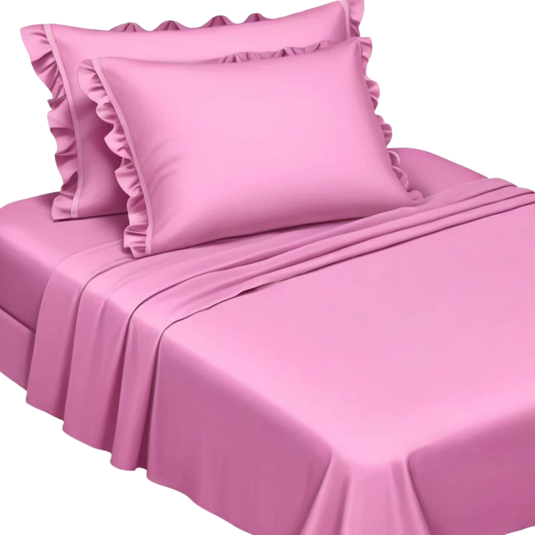 pink bed sheets emoji