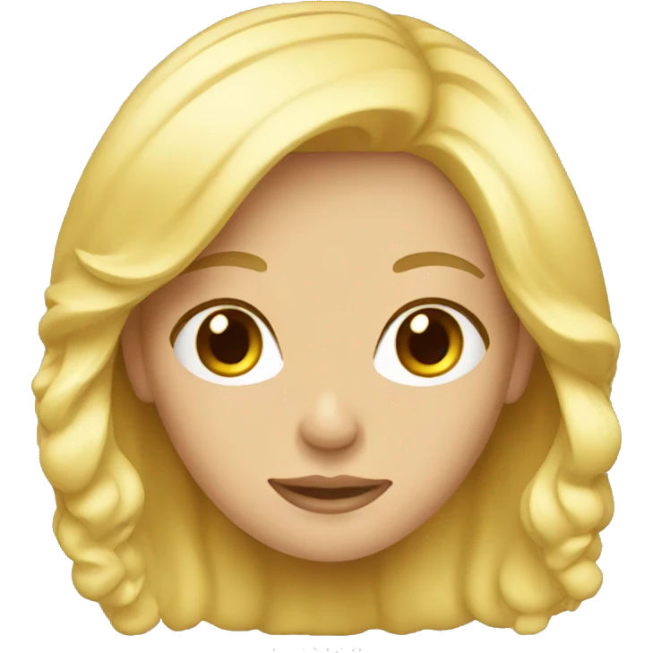 Blonde emoji