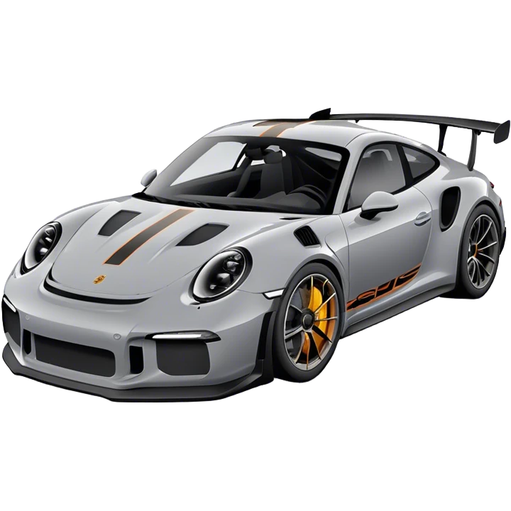 Porsche GT3RS - Porsche (Model Year: 2021) (Iconic colour: Grey and Black) emoji