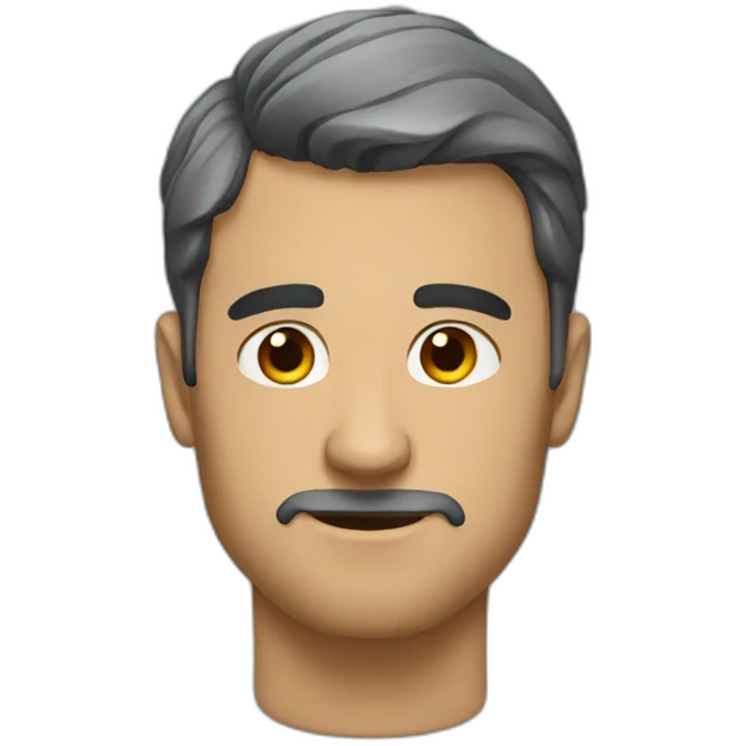 Guy with ego emoji
