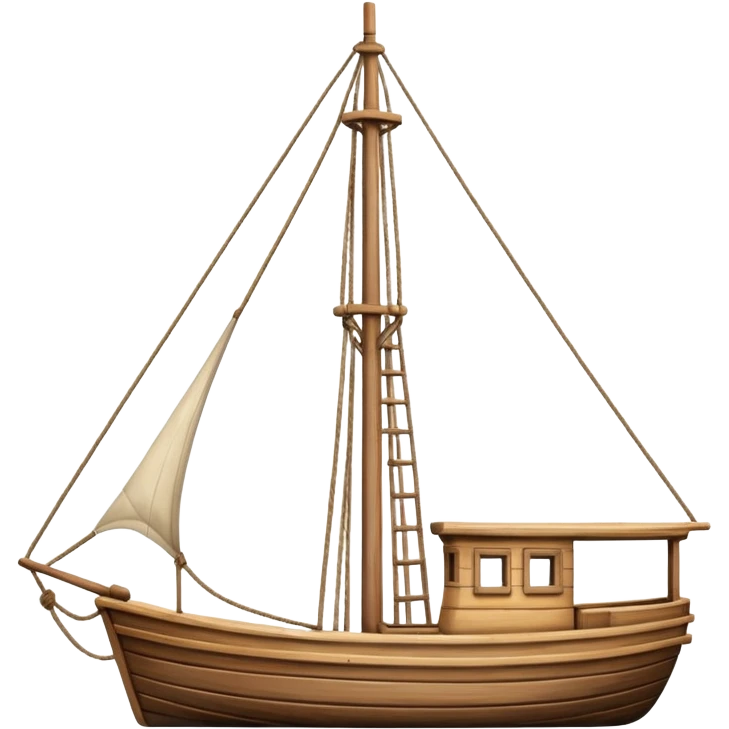 the mast of a boat emoji