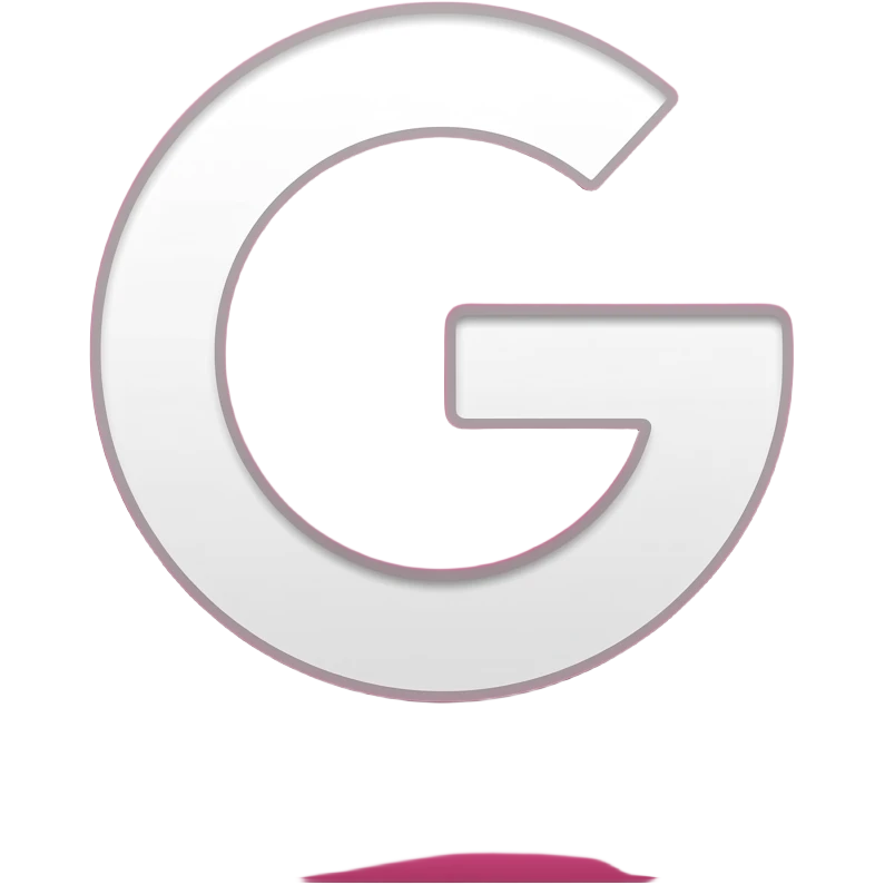 A square pink (but google emoji style) emoji