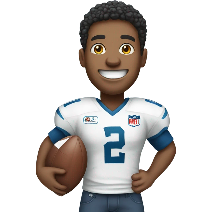 Me loving football emoji