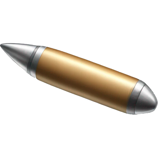 bullet flying in ai emoji
