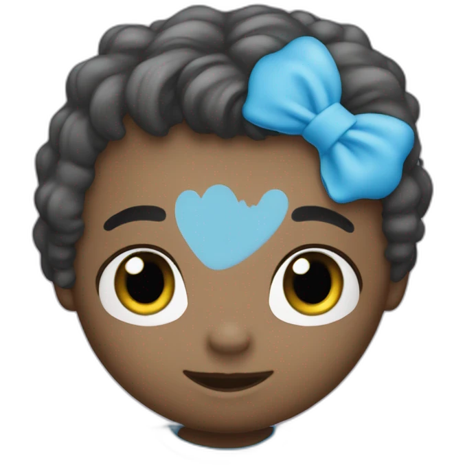 Blue hello kitty boy dear daniel emoji