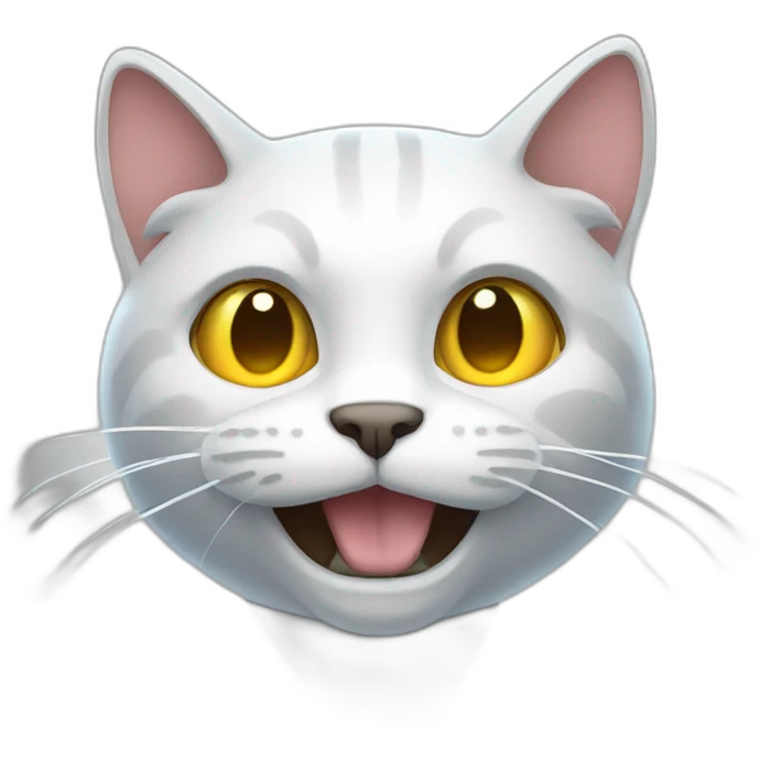 Electric cat emoji