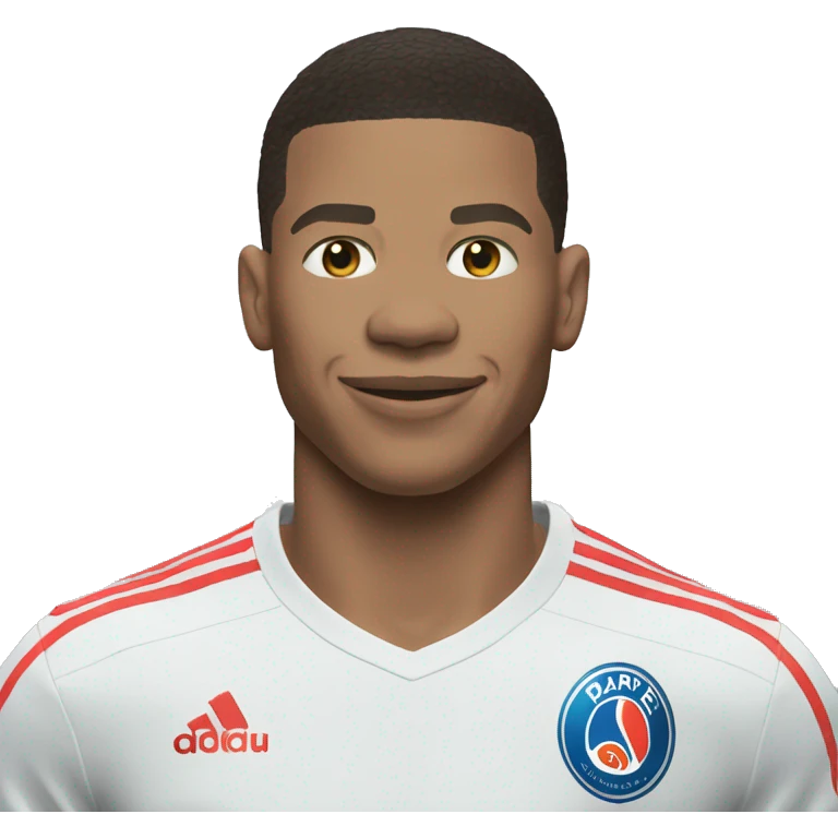 Mbappé qui dit bonjour  emoji