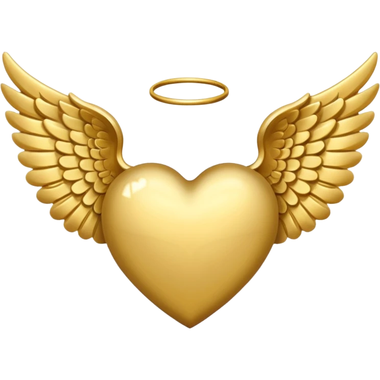 heart with angel wings emoji