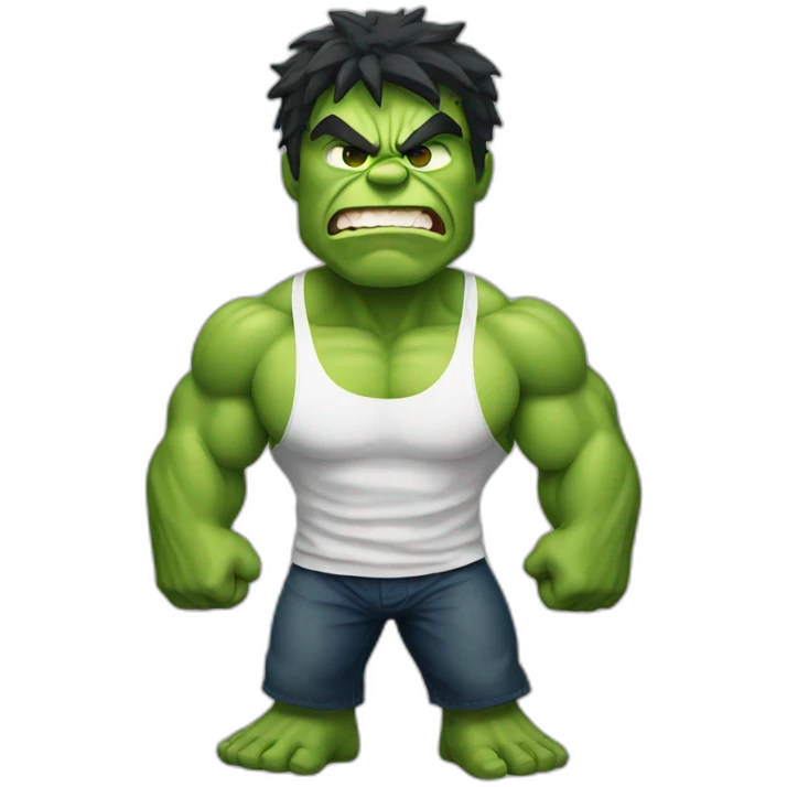 Hulk red emoji
