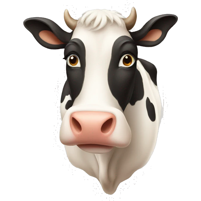 Cow emoji