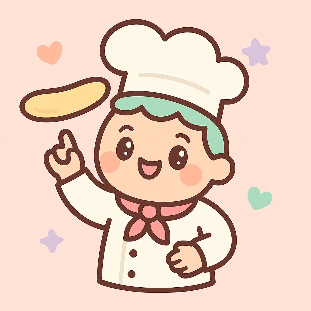 smiling Italian chef spinning pizza dough emoji