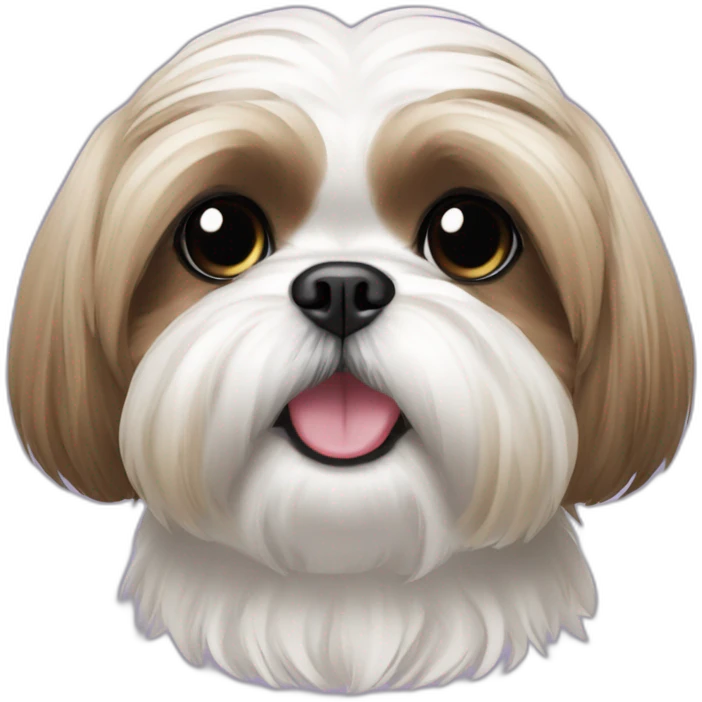 Shih tzu fêmea emoji