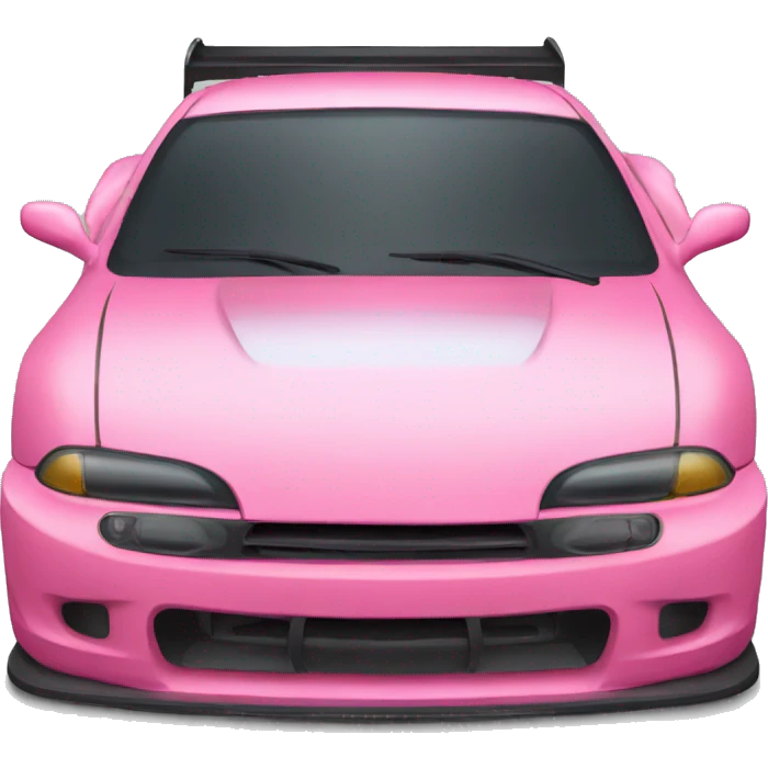 front view drift car  emoji