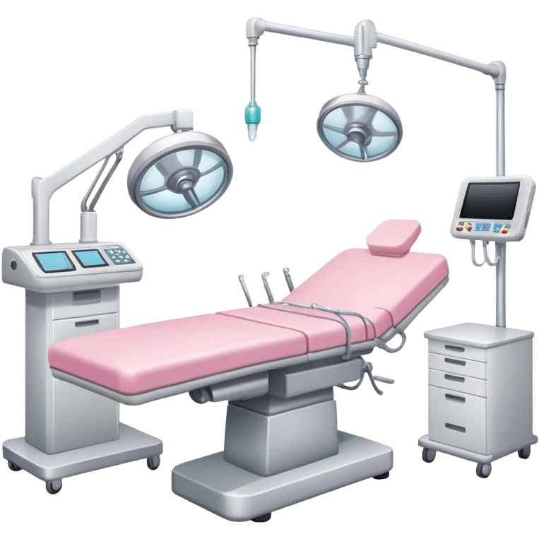 light pink operation room emoji