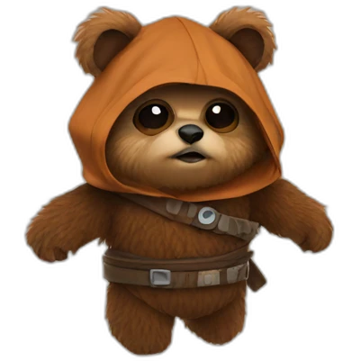 floating ewok emoji
