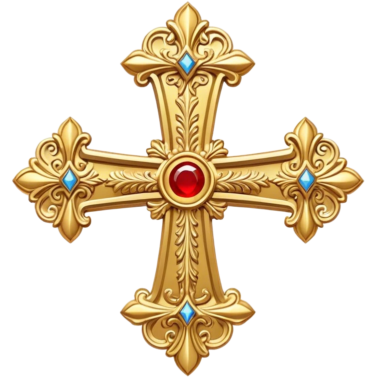 maronite cross emoji