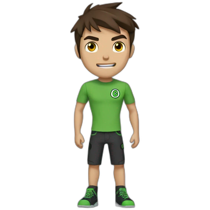 Ben 10 transformandose emoji