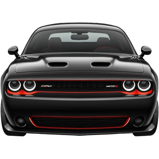 dodge challenger demon 170 front emoji