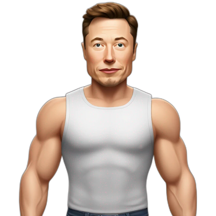 muscle elon musk emoji