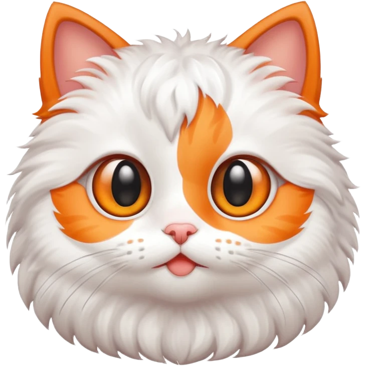 Kawaii cat emoji