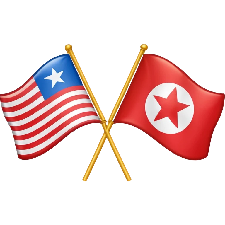 About a emoji flag combination with Puerto Rico + North Korea emoji flag combination emoji