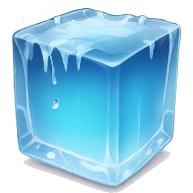 Ice cube emoji