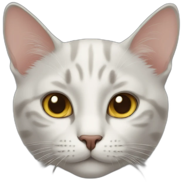 cat without ears emoji