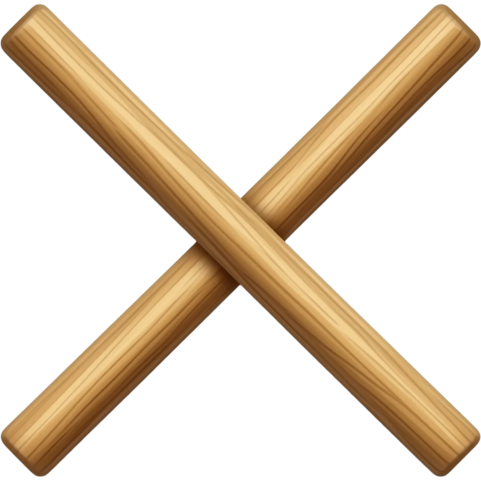 Make a stick on a wall emoji