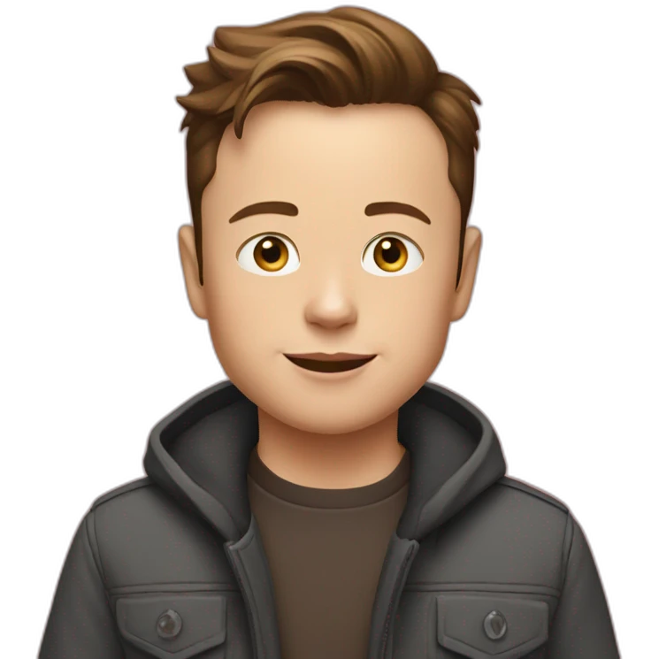 elon musk kid emoji