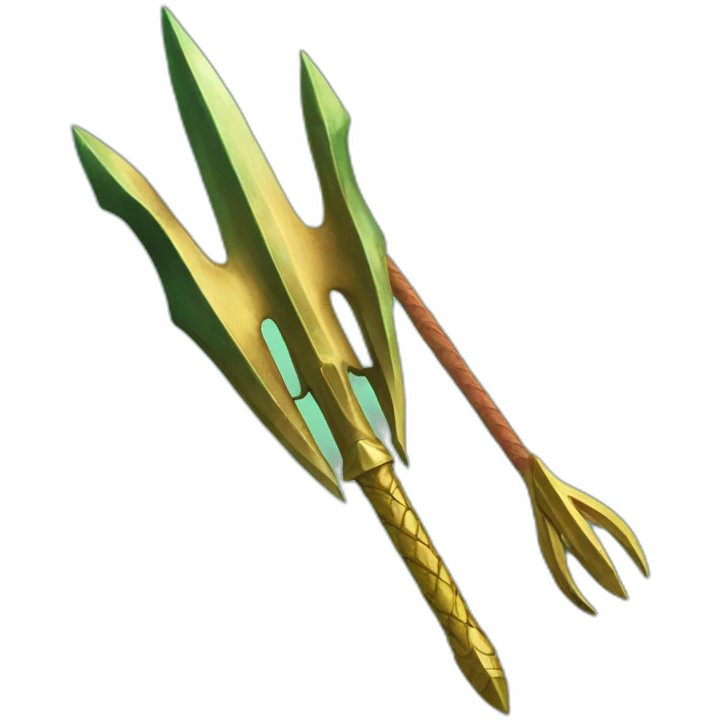 aquaman trident emoji