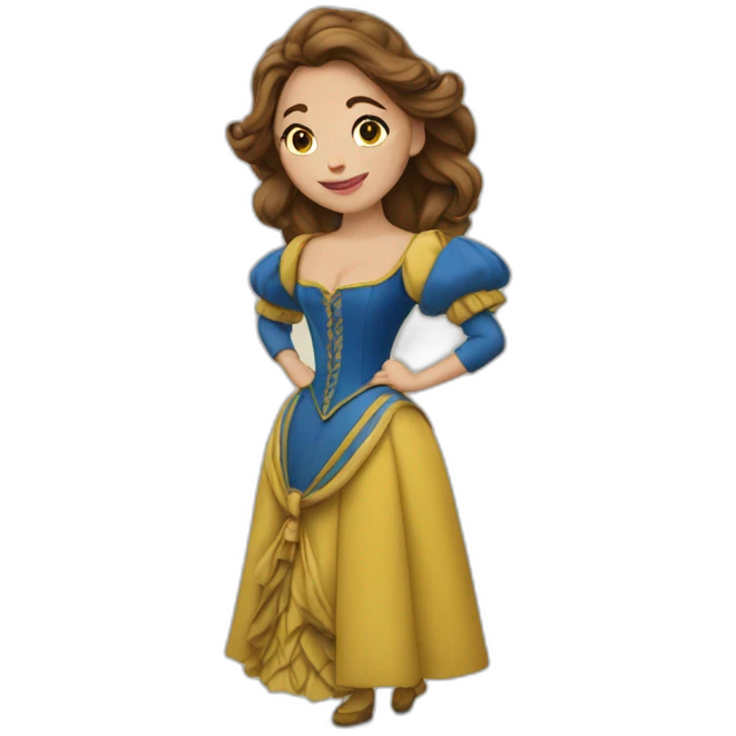 La belle et la bête  emoji