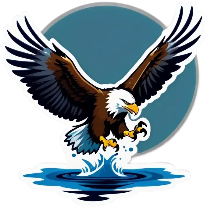 eagle fishing emoji