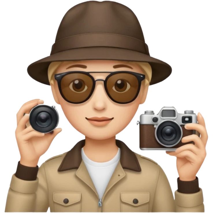 to take photos emoji