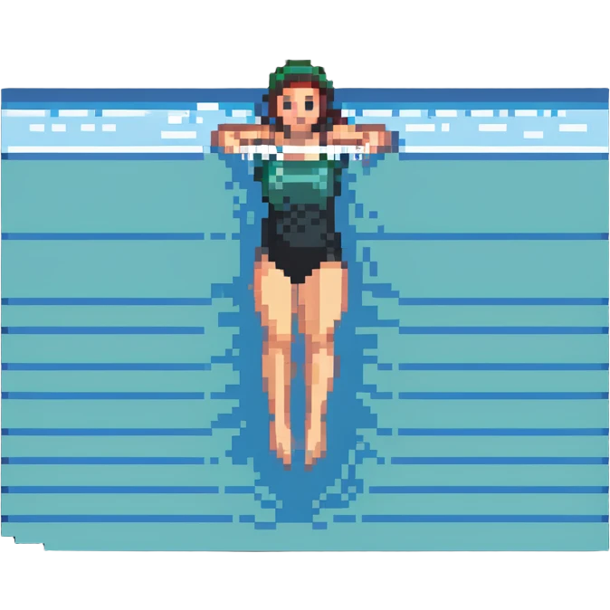 person swimming in a pool emoji